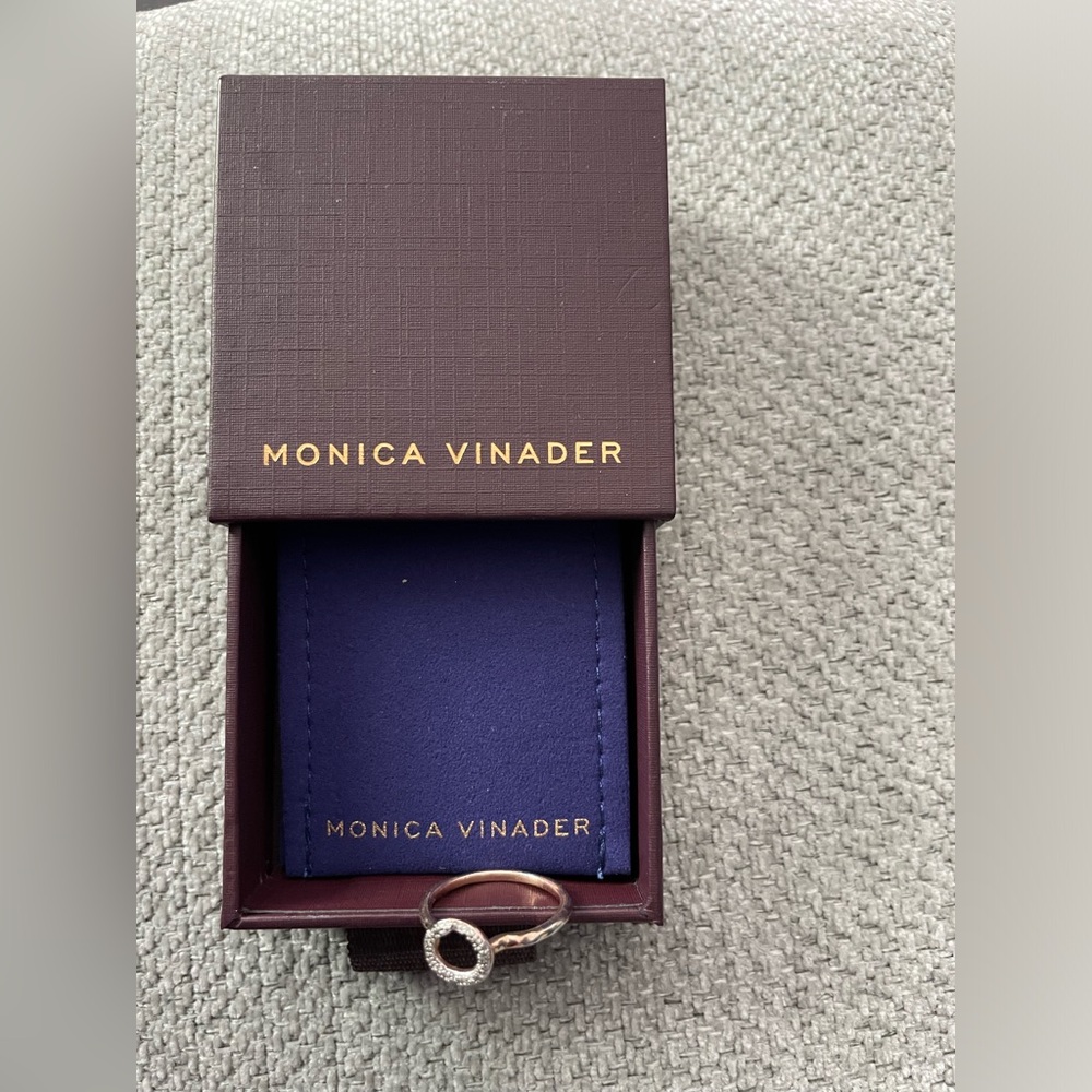 Monica Vinader ring. Size: 5